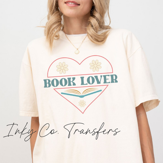 Book Lover Heart