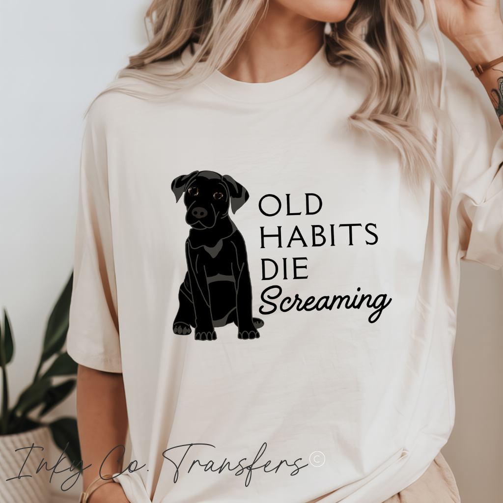 Old Habits Die Screaming - Black Dog