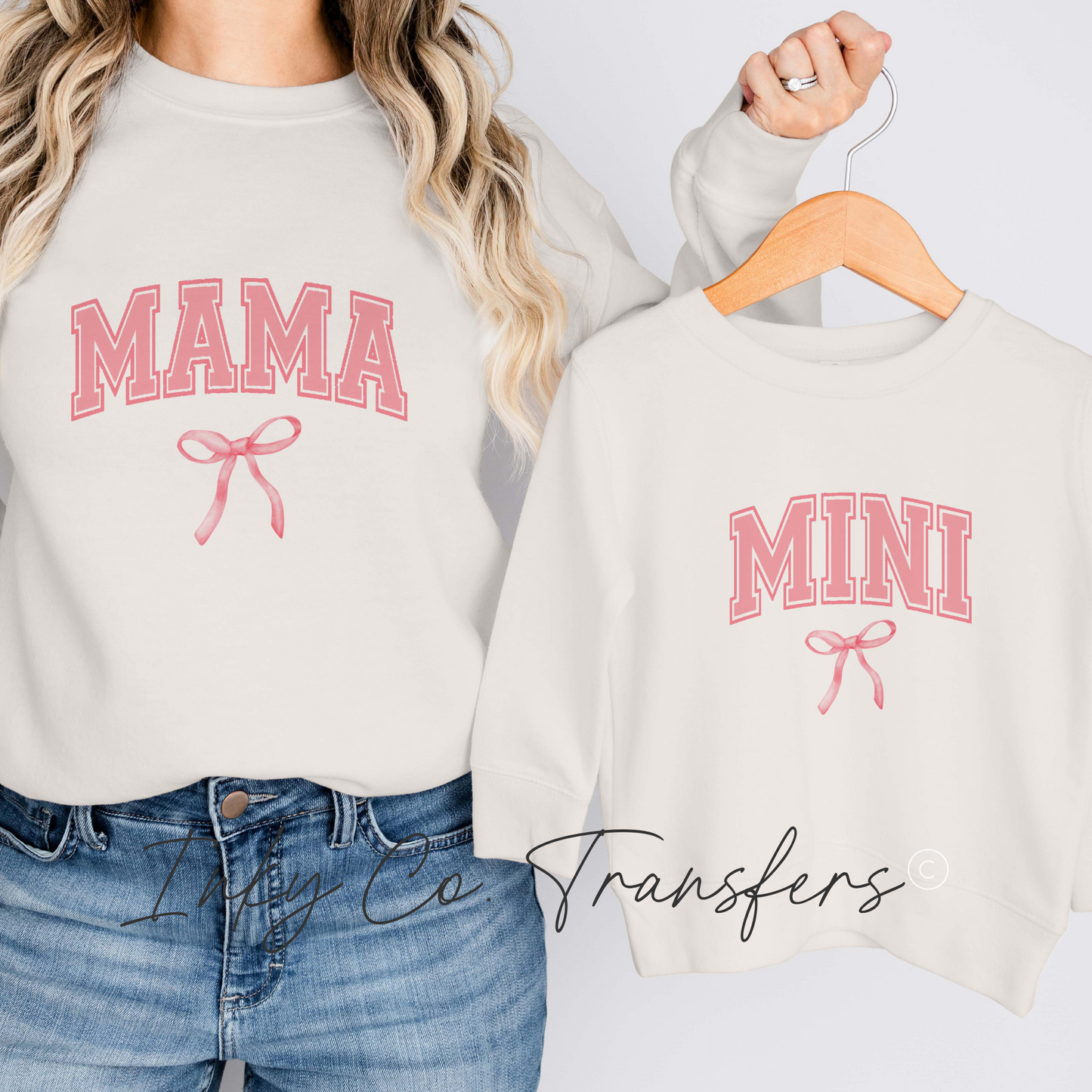 Mama & Mini - Pink Bow