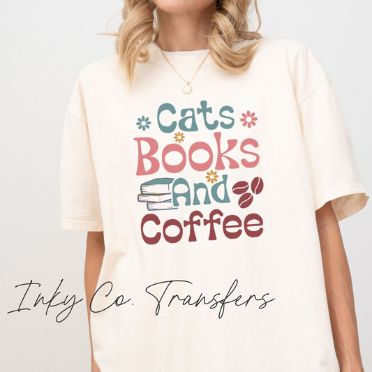 Cats Books and Coffee